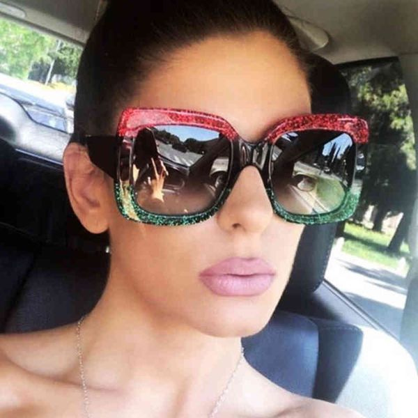 large square sunglasses women's brand designer clear lenses sunglasses women's three colors large frame party eye glass oculos gla, Silver
large square sunglasses women's brand designer clear lenses sunglasses women's three colors large frame party eye glass oculos gla, Silver