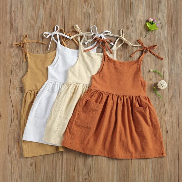 girl's dresses summer baby girl dress casual sleeveless solid color tie up with pocket cute mini for kids children 2021, Red;yellow
girl's dresses summer baby girl dress casual sleeveless solid color tie up with pocket cute mini for kids children 2021, Red;yellow