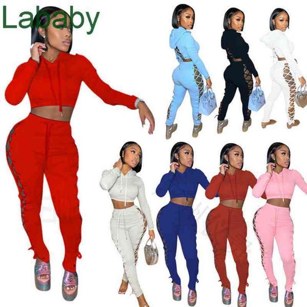 women tracksuits designer two piece set hollow out hoodies bandage jacket contrast splicing strap coat sweatpants outfits s-xxl, Gray
women tracksuits designer two piece set hollow out hoodies bandage jacket contrast splicing strap coat sweatpants outfits s-xxl, Gray