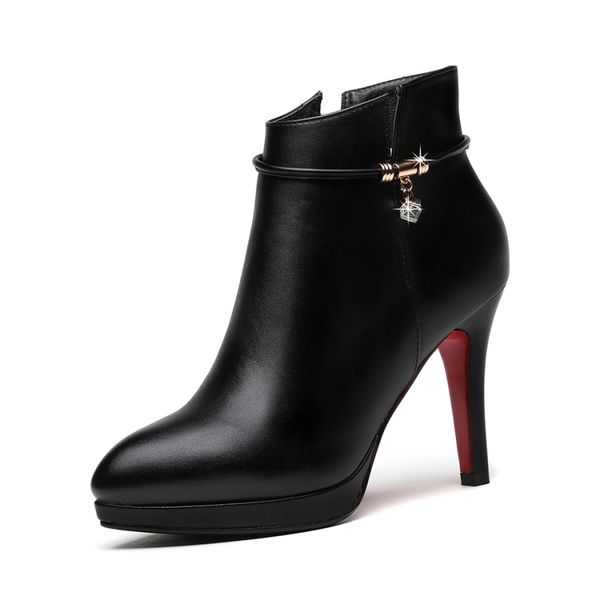 boots elegant ankle plus size autumn party crystal thin high heels pointed toe women shoes winter motorcycle j0033 dr04, Black
boots elegant ankle plus size autumn party crystal thin high heels pointed toe women shoes winter motorcycle j0033 dr04, Black