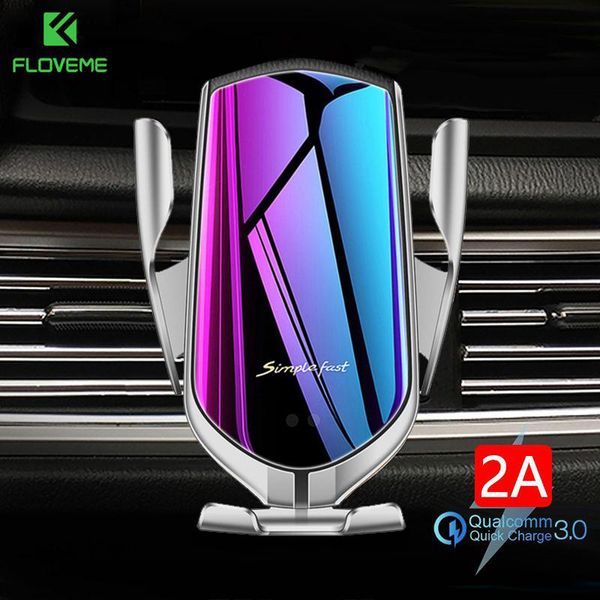 car phone holder wireless charger smart infrared sensor automatic lock gps air vent mount stand for in cell mounts & holders
car phone holder wireless charger smart infrared sensor automatic lock gps air vent mount stand for in cell mounts & holders