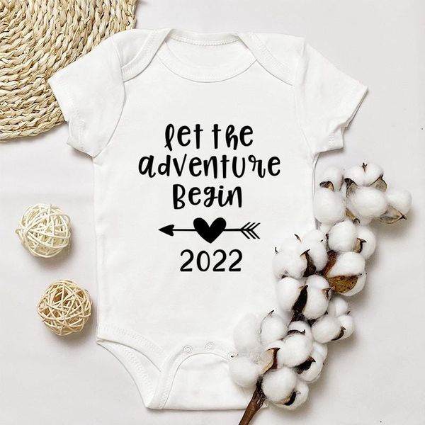 rompers cotton born baby clothes short sleeve girl boy clothing let the adventure begin 2022 costumes white, Blue
rompers cotton born baby clothes short sleeve girl boy clothing let the adventure begin 2022 costumes white, Blue