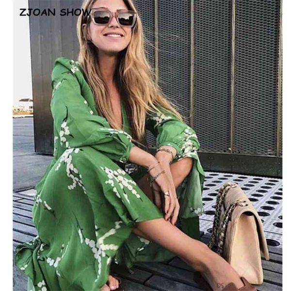 retro cross v neck green wheat ears flower print wrap dress lacing up waist split slim fit women long sleeve dresses 210429, Black;gray
retro cross v neck green wheat ears flower print wrap dress lacing up waist split slim fit women long sleeve dresses 210429, Black;gray