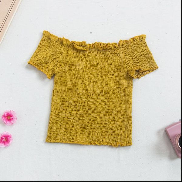women shirts summer flare sleeve slash neck basic ruffle shirt off shoulder lady short elastic pullover slim blouse, White
women shirts summer flare sleeve slash neck basic ruffle shirt off shoulder lady short elastic pullover slim blouse, White