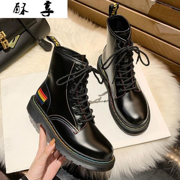 boots rock shoes woman white ankle lace up round toe heel letters luxury designer boots-women booties ladies low lolita med, Black
boots rock shoes woman white ankle lace up round toe heel letters luxury designer boots-women booties ladies low lolita med, Black