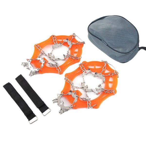 cords, slings and webbing 1pair 19 teeth anti-slip climbing crampons outdoor ice snow gripper hiking shoe boot grips chain spike
cords, slings and webbing 1pair 19 teeth anti-slip climbing crampons outdoor ice snow gripper hiking shoe boot grips chain spike