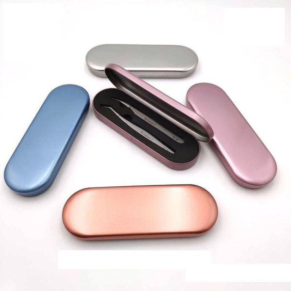 storage boxes & bins 100 pcs portable eyelash tweezer box lash toos case metal pen with lining
storage boxes & bins 100 pcs portable eyelash tweezer box lash toos case metal pen with lining