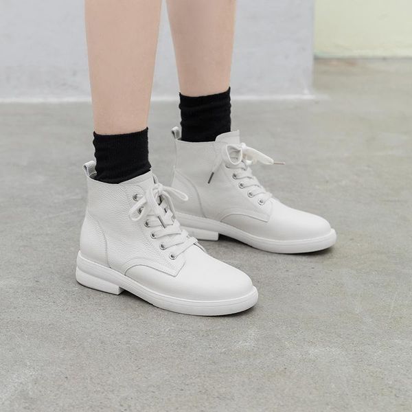 boots ankle women genuine leather fashion british style platform shoes winter fur warm ladies booties, Black
boots ankle women genuine leather fashion british style platform shoes winter fur warm ladies booties, Black