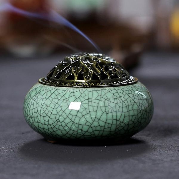 fragrance lamps luxury vintage incense burner ceramic smoke fountain chinese queimador de incenso home decor de50xx
fragrance lamps luxury vintage incense burner ceramic smoke fountain chinese queimador de incenso home decor de50xx