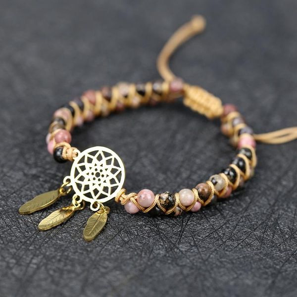 arrive lovers natural stones wrap bracelets friendship luxury stainess steel charm braid boho jewelry drop tennis, Golden;silver
arrive lovers natural stones wrap bracelets friendship luxury stainess steel charm braid boho jewelry drop tennis, Golden;silver