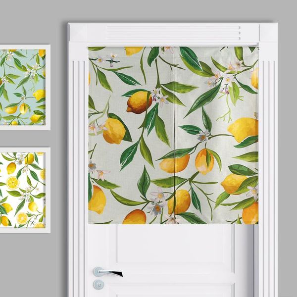curtain & drapes lemon tree tropical green plant banana leaf short kitchen linen curtains door orange fruit decorative noren
curtain & drapes lemon tree tropical green plant banana leaf short kitchen linen curtains door orange fruit decorative noren