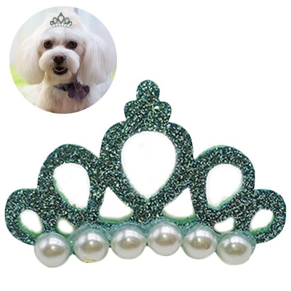 dog apparel pet hair clip decorative glitter crown fake pearl headwear
dog apparel pet hair clip decorative glitter crown fake pearl headwear