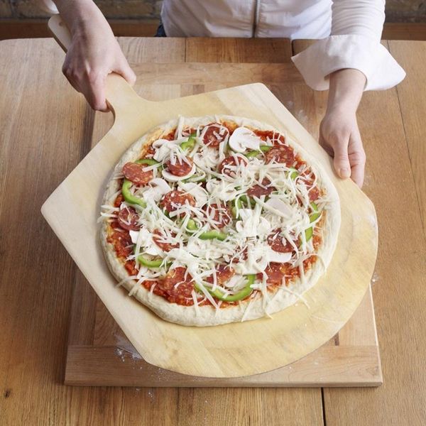 kitchen storage & organization 14 inch natural wooden pizza tray plate charcuterie board spatula shovel paddle baking bakeware and bread
kitchen storage & organization 14 inch natural wooden pizza tray plate charcuterie board spatula shovel paddle baking bakeware and bread
