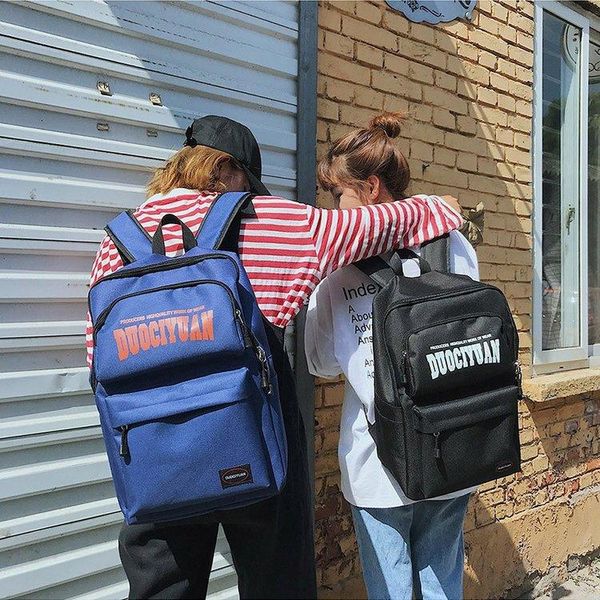 backpack letter printing large capacity multi-pocket bag cool personality high school student fashion travel
backpack letter printing large capacity multi-pocket bag cool personality high school student fashion travel