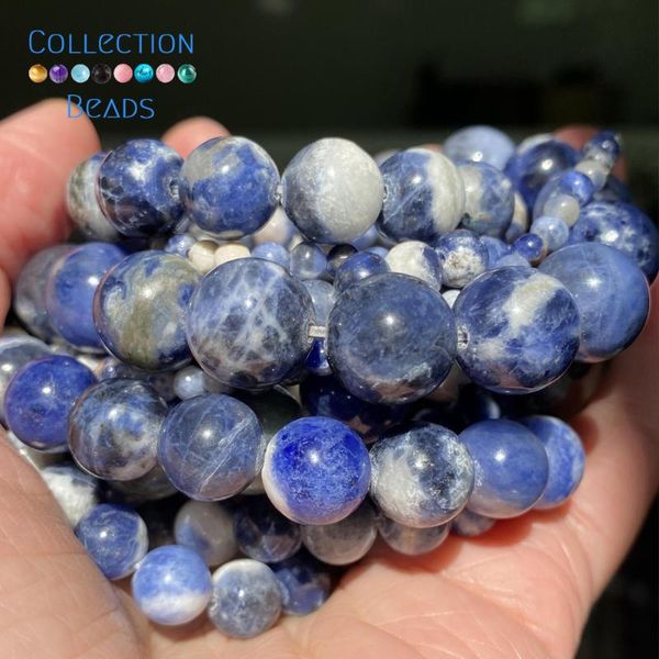 other natural stone blue sodalite round spacer loose bead for jewelry making 3-12 mm diy bracelets accessories wholesale
other natural stone blue sodalite round spacer loose bead for jewelry making 3-12 mm diy bracelets accessories wholesale