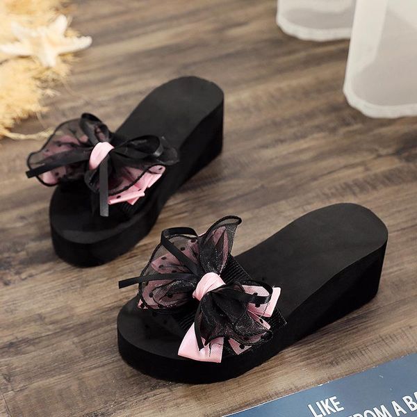 slippers 2021 fashion women bow summer sandals slipper indoor outdoor flip-flops beach shoes female scarpe pantoufle, Black
slippers 2021 fashion women bow summer sandals slipper indoor outdoor flip-flops beach shoes female scarpe pantoufle, Black