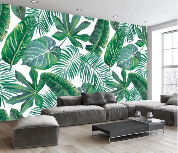 wallpapers bacal custom 3d wallpaper wall covering modern hand-painted tropical rainforest banana green leaf tv background home decor
wallpapers bacal custom 3d wallpaper wall covering modern hand-painted tropical rainforest banana green leaf tv background home decor