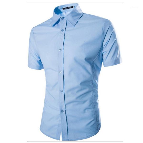 men's casual shirts 2021 fashion square neck solid short sleeve shirt british back slim c69, White;black
men's casual shirts 2021 fashion square neck solid short sleeve shirt british back slim c69, White;black