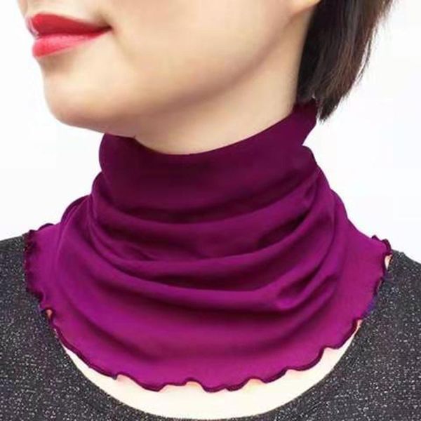 scarves bib women's false collar autumn warmth all-match neck protection simulation silk mesh sunscreen decoration ruffled scarf e50, Blue;gray
scarves bib women's false collar autumn warmth all-match neck protection simulation silk mesh sunscreen decoration ruffled scarf e50, Blue;gray