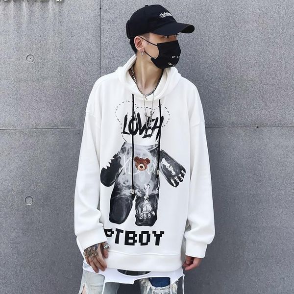 men's hoodies & sweatshirts men streetwear hoodie graphic hooded sweatshirt cotton pullover, Black
men's hoodies & sweatshirts men streetwear hoodie graphic hooded sweatshirt cotton pullover, Black