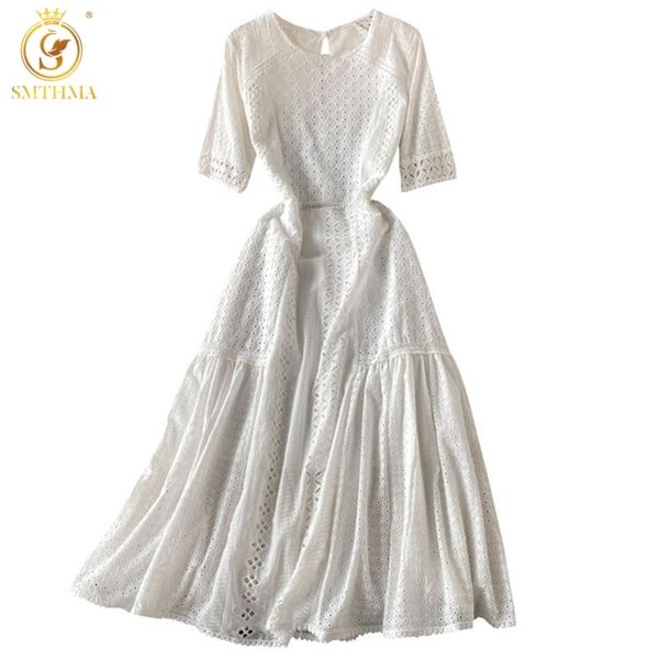 lace hollow out summer dress short sleeve long dresses white clothes for full women vestidos 210520, Black;gray
lace hollow out summer dress short sleeve long dresses white clothes for full women vestidos 210520, Black;gray