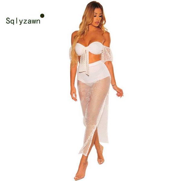 mesh t shirt crop with fishnet pants women beach suits women's set 2 pieces fishnet set summer hollow out mesh bodysuit 210709, White
mesh t shirt crop with fishnet pants women beach suits women's set 2 pieces fishnet set summer hollow out mesh bodysuit 210709, White