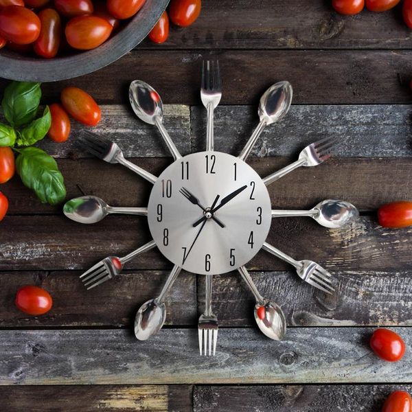wall clocks nordic kitchen clock silent cutlery metal modern design large 3d watch restaurant living room home decor hanging
wall clocks nordic kitchen clock silent cutlery metal modern design large 3d watch restaurant living room home decor hanging