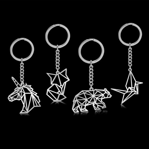 10pcs/set fashion fox crane leopard unicorn charm car keychain stainless steel bear rabbit bird key ring holder gift for men women, Slivery;golden
10pcs/set fashion fox crane leopard unicorn charm car keychain stainless steel bear rabbit bird key ring holder gift for men women, Slivery;golden