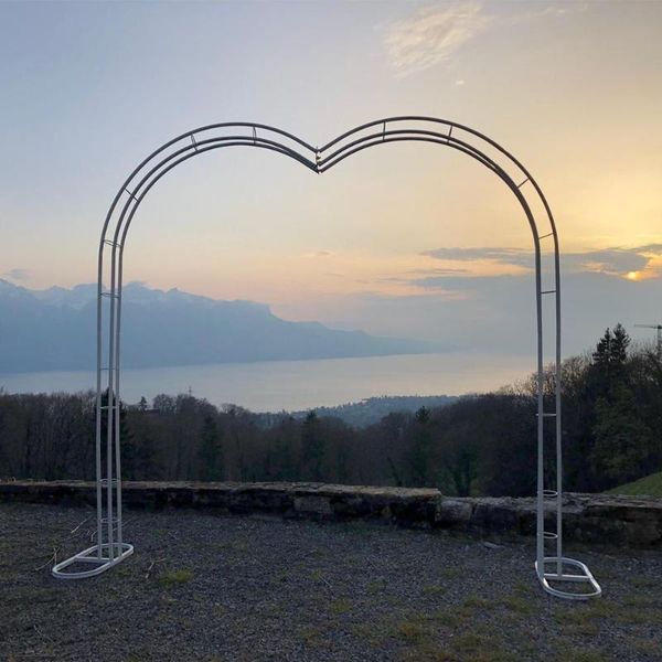 party decoration heart shape bridal arch frame background cherry blossom flower stand door wedding props
party decoration heart shape bridal arch frame background cherry blossom flower stand door wedding props