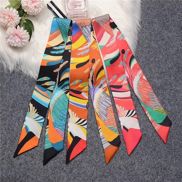 scarves brand 100% real silk scarf women 2021 design feather summer natural mulberry foulard hair & bag neckerchief, Blue;gray
scarves brand 100% real silk scarf women 2021 design feather summer natural mulberry foulard hair & bag neckerchief, Blue;gray