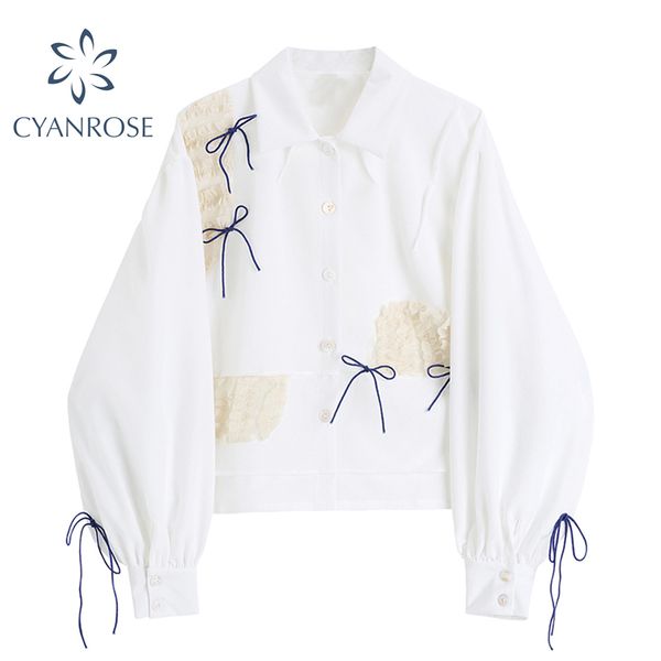 irregular spliced crop shirt blouse women bownot design cardigan lapel blusas mujer long sleeve spring loose ins white 210417
irregular spliced crop shirt blouse women bownot design cardigan lapel blusas mujer long sleeve spring loose ins white 210417