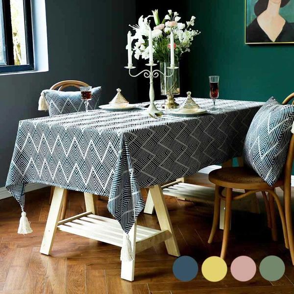 cutton linen waterproof jacquard weave tassel rectangular tablecloth for tea end household kitchen dining tables cloth decorate table
cutton linen waterproof jacquard weave tassel rectangular tablecloth for tea end household kitchen dining tables cloth decorate table