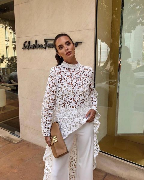 casual dresses ahvit white color lace hollow out dress women front short back long turtleneck flare sleeve party on101088, Black;gray
casual dresses ahvit white color lace hollow out dress women front short back long turtleneck flare sleeve party on101088, Black;gray