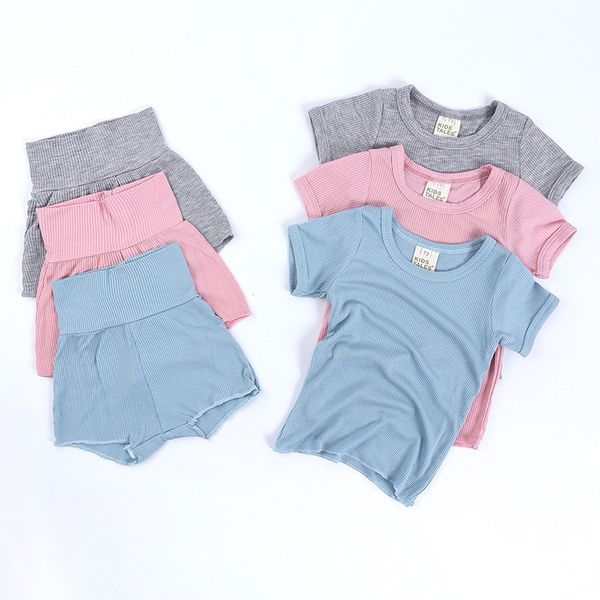 children home wear 2021 summer thin and girls' candy color cotton high waist pyjama suit, White
children home wear 2021 summer thin and girls' candy color cotton high waist pyjama suit, White