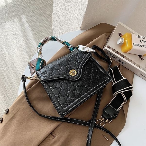 factory store shop bag women's spring new fashion embossed letter silk scarf handle texture solid color single shoulder messenger small
factory store shop bag women's spring new fashion embossed letter silk scarf handle texture solid color single shoulder messenger small