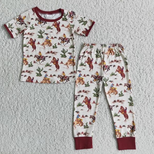 fall baby girls pajamas short sleeve shirt pants clothes cactus horse southern farm style kids boutique, White
fall baby girls pajamas short sleeve shirt pants clothes cactus horse southern farm style kids boutique, White