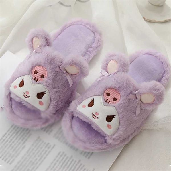 women slippers girl cute cartoon plush warm shoes home indoor ladies casual animale open toe flat comfort shoe autumn winter 211110, Black
women slippers girl cute cartoon plush warm shoes home indoor ladies casual animale open toe flat comfort shoe autumn winter 211110, Black