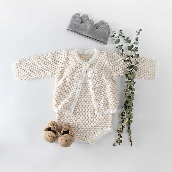 arrivals baby girl set clothes spring fashion long sleeve knitted coat + bodysuit born sweater 2pcs set for infants 210713, Blue
arrivals baby girl set clothes spring fashion long sleeve knitted coat + bodysuit born sweater 2pcs set for infants 210713, Blue