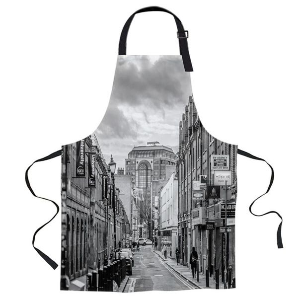 aprons black and white london street apron woman bibs home cooking baking coffee shop cleaning canvas kitchen accessory
aprons black and white london street apron woman bibs home cooking baking coffee shop cleaning canvas kitchen accessory