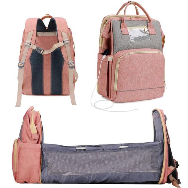 diaper bags large capacity bag backpack multifunctional baby bed maternity nursing handbag stroller with hooks l4
diaper bags large capacity bag backpack multifunctional baby bed maternity nursing handbag stroller with hooks l4