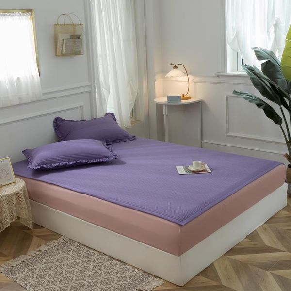 cushion/decorative pillow korean quilted mattress, solid color summer breathable cushion, simple household double soft sleeping pad, anti-fo
cushion/decorative pillow korean quilted mattress, solid color summer breathable cushion, simple household double soft sleeping pad, anti-fo