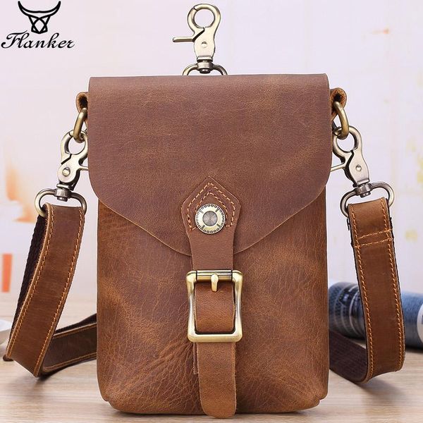 flanker crazy horse leather men waist packs casual fanny pack brand bags small messenger for phone pouch hook bum bag
flanker crazy horse leather men waist packs casual fanny pack brand bags small messenger for phone pouch hook bum bag