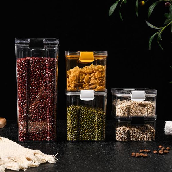 storage bottles & jars clear box with sealed lid large plastic leak-proof food bins tank refrigerator grains organizer hr
storage bottles & jars clear box with sealed lid large plastic leak-proof food bins tank refrigerator grains organizer hr