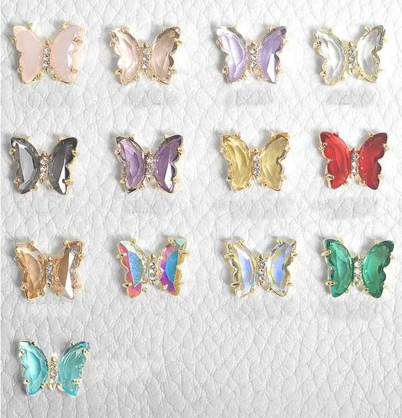 10pcs nail art crystcal butterflys shapes gold alloy with rhinestones for tips decorations, Silver;gold
10pcs nail art crystcal butterflys shapes gold alloy with rhinestones for tips decorations, Silver;gold