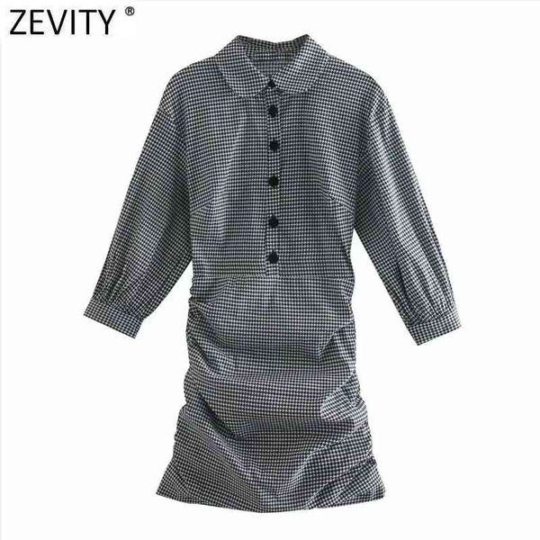 zevity women vintage houndstooth plaid print pleated mini dress chic ladies lantern sleeve side zipper slim vestido ds4780 210419, Black;gray
zevity women vintage houndstooth plaid print pleated mini dress chic ladies lantern sleeve side zipper slim vestido ds4780 210419, Black;gray
