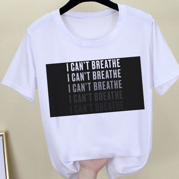 women's t-shirt american street i can't breathe printed t shirts harajuku style streetwear tshirts i42h, White
women's t-shirt american street i can't breathe printed t shirts harajuku style streetwear tshirts i42h, White