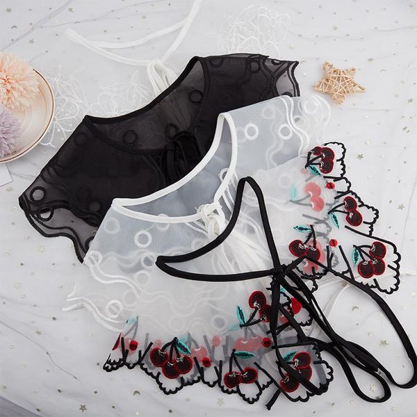 bow ties 1pcs clothe detachable collar fake doll women lace cloud shoulder false shirt, Black;gray
bow ties 1pcs clothe detachable collar fake doll women lace cloud shoulder false shirt, Black;gray