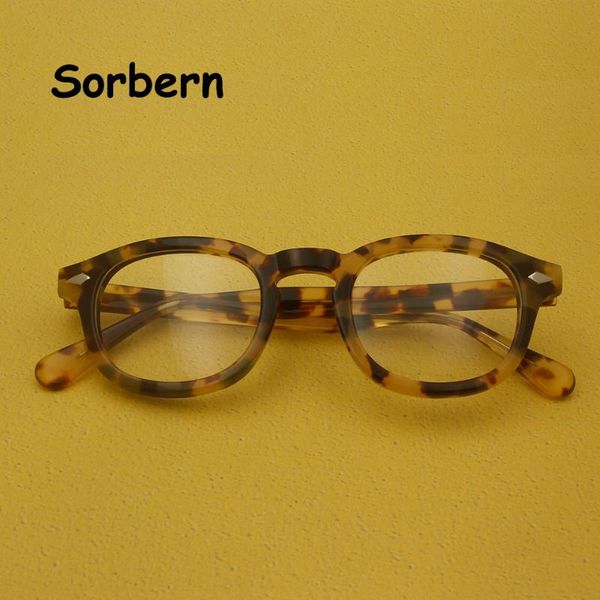 fashion sunglasses frames medium small vintage round handmade acetate eyeglasses men women full rim retro rivet glasses eyewear prescription, Black
fashion sunglasses frames medium small vintage round handmade acetate eyeglasses men women full rim retro rivet glasses eyewear prescription, Black