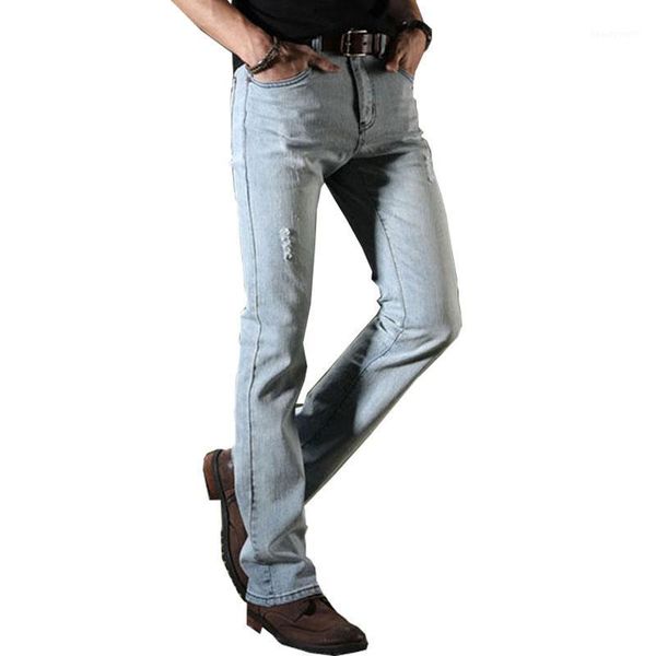 jeans for men men's micro horn stretch slim korean hole light blue size 28-36 38
jeans for men men's micro horn stretch slim korean hole light blue size 28-36 38