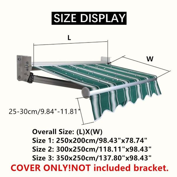 shade garden awning canopy patio sun shelter replacement fabric outdoor camping pool cover frill 3x2.5m 3.5x2.5m 2.5x2m
shade garden awning canopy patio sun shelter replacement fabric outdoor camping pool cover frill 3x2.5m 3.5x2.5m 2.5x2m